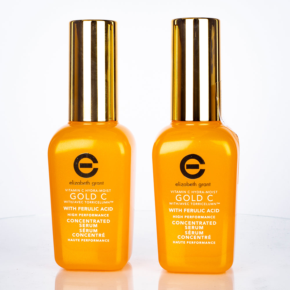 Elizabeth Grant Vitamin C Hydra-Moist Gold C Szérum 1+1 AJÁNDÉK (2 × 45 ml)