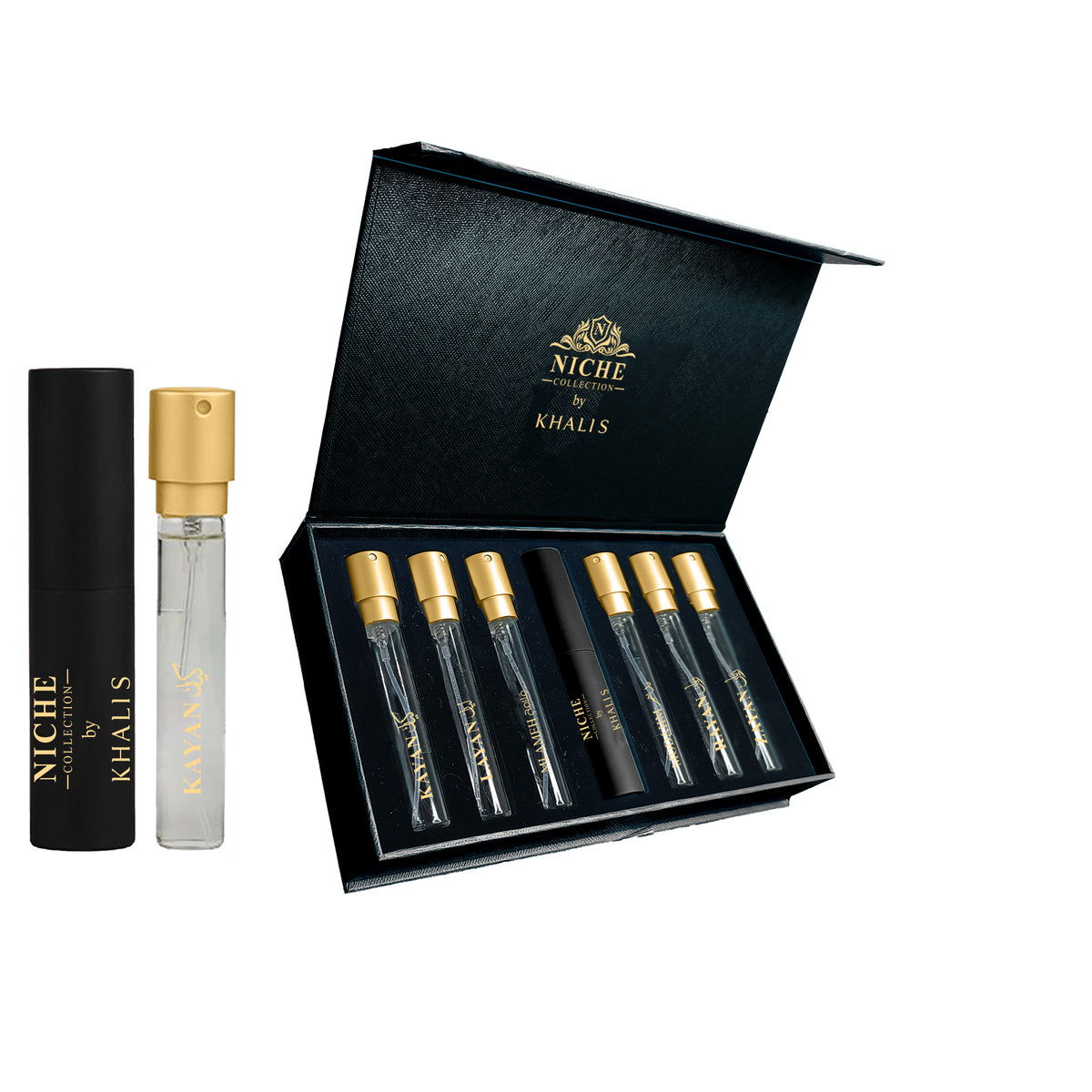 Black Niche Discovery Collection Kayan EDP 6 x 10 ml – gyümölcsös-fás uniszex illat