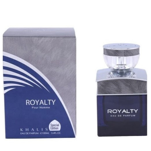 100 ml Eau de Parfum ROYALTY Virágos Fás Oud Illat Férfiaknak