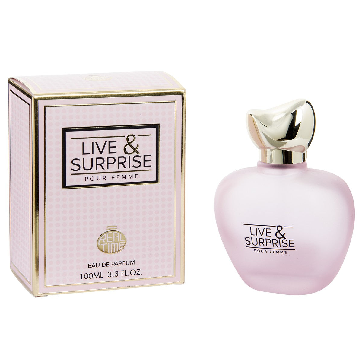 100 ml Eau de Parfum "Live & Surprise" Virágos - Fás Illat Nőknek