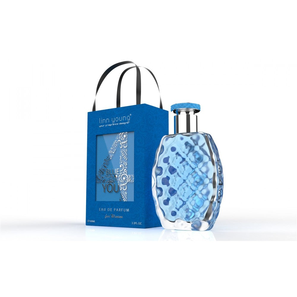 100 ml Eau de Perfume BLUE 4 YOU Virágos-Gyümölcsös Illat Nőknek