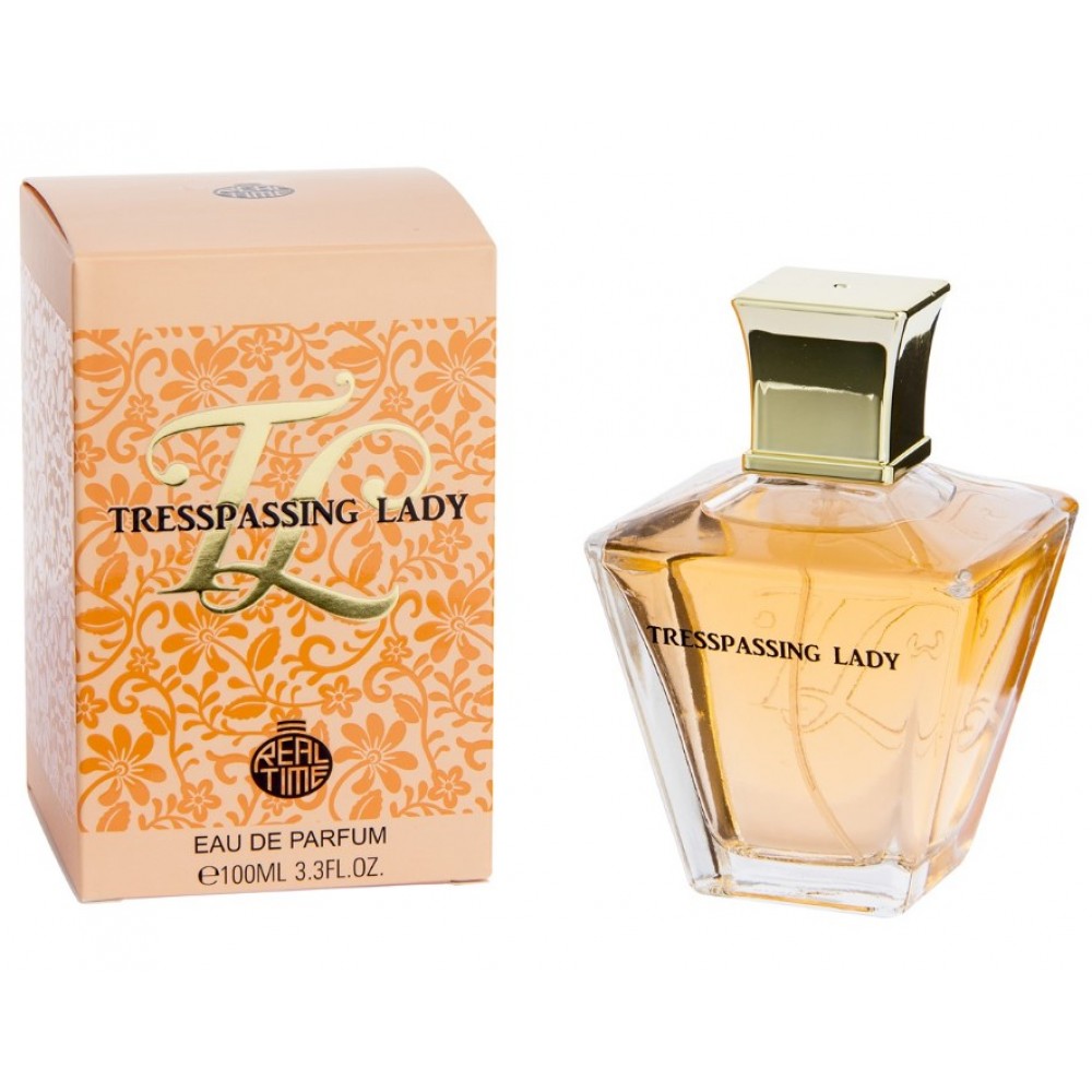 100 ml EDP TRESPASSING LADY, rózsás - ibolyás illat nőknek
