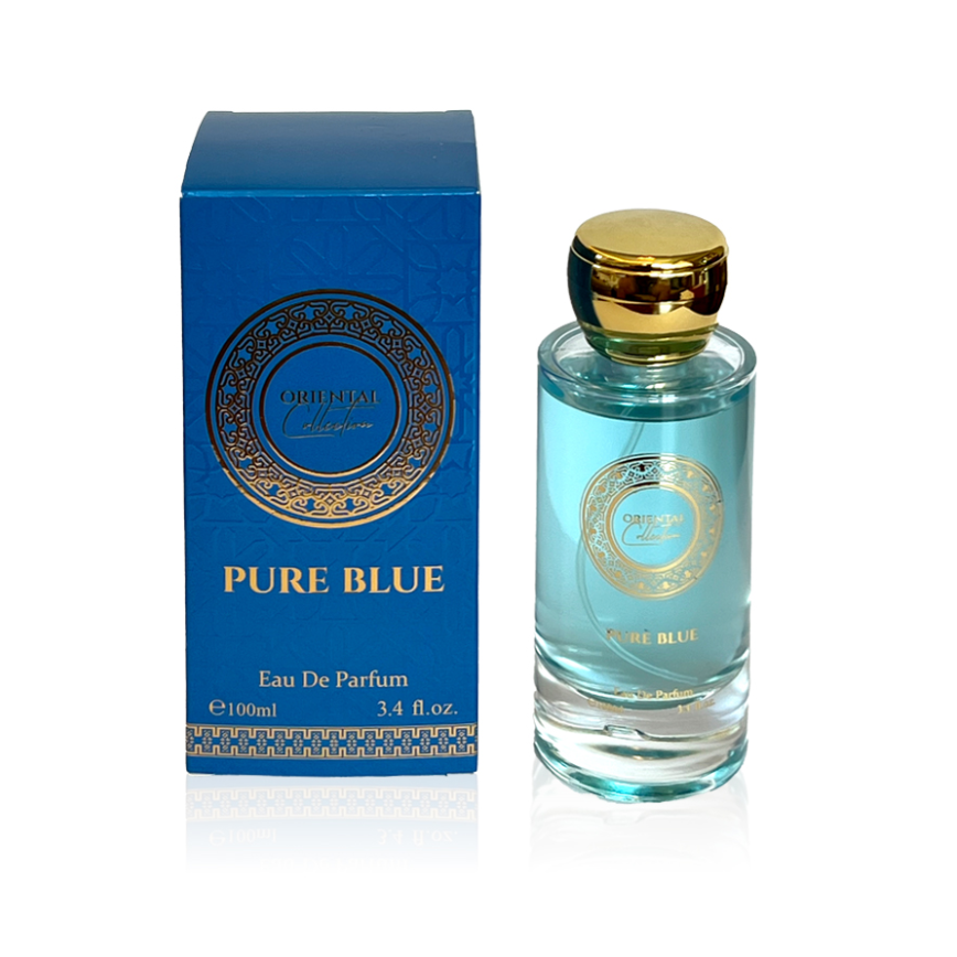 100 ml EDP PURE BLUE gyümölcsös, citrusos, orientális, izgalmas unisex illat