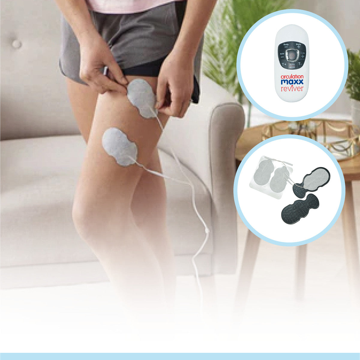 Circulation Maxx Reviver elektromos láb- és teststimulátor