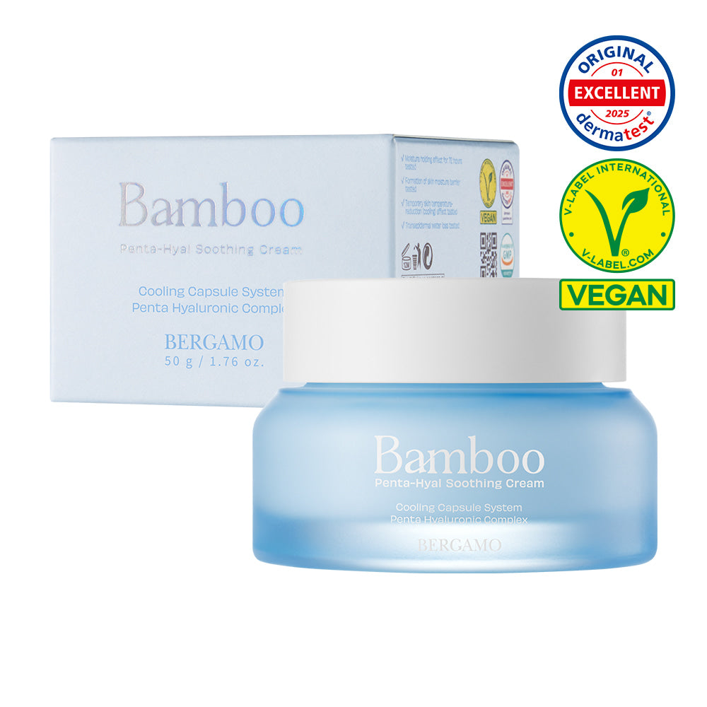 BERGAMO BAMBOO Penta-Hyal nyugtató krém, 50 g
