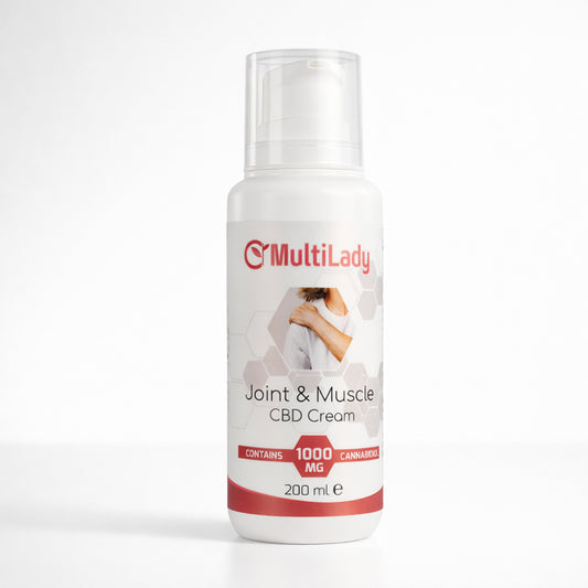 Multy Lady Joint & Muscle CBD Cream 200ml