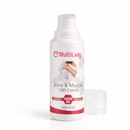 Multy Lady Joint & Muscle CBD Cream 200ml