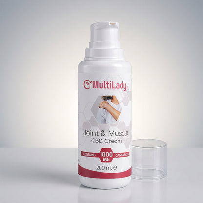 MultiLady CBD ízületi és izomkrém 1000 mg – 200 ml