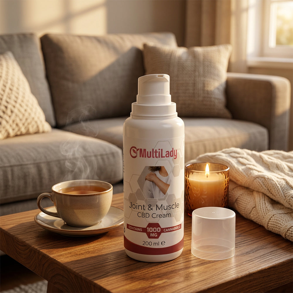MultiLady CBD ízületi és izomkrém 1000 mg – 200 ml