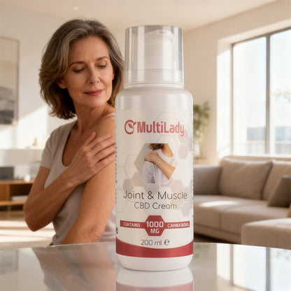 MultiLady CBD ízületi és izomkrém 1000 mg – 200 ml