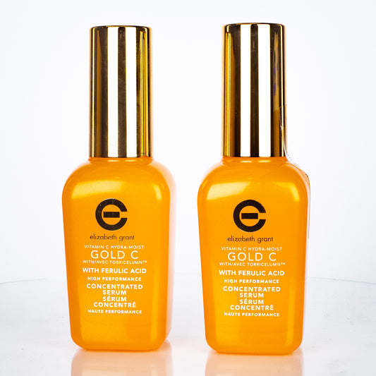 Elizabeth Grant Vitamin C Hydra-Moist Gold C Szérum 1+1 AJÁNDÉK (2 × 45 ml)