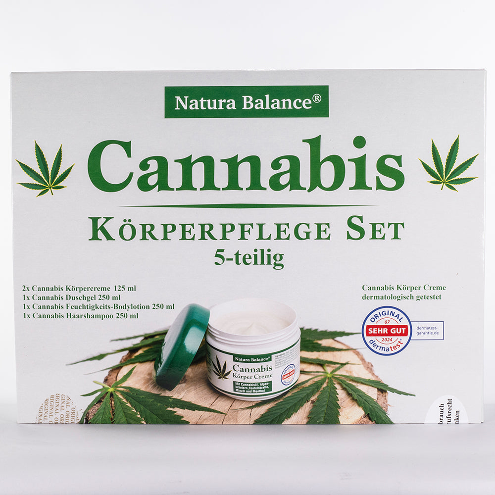 Natura Balance Cannabis Kozmetikai Szett – 5 részes