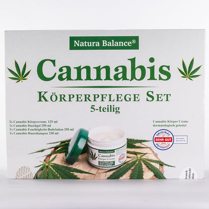 Natura Balance Cannabis Kozmetikai Szett – 5 részes