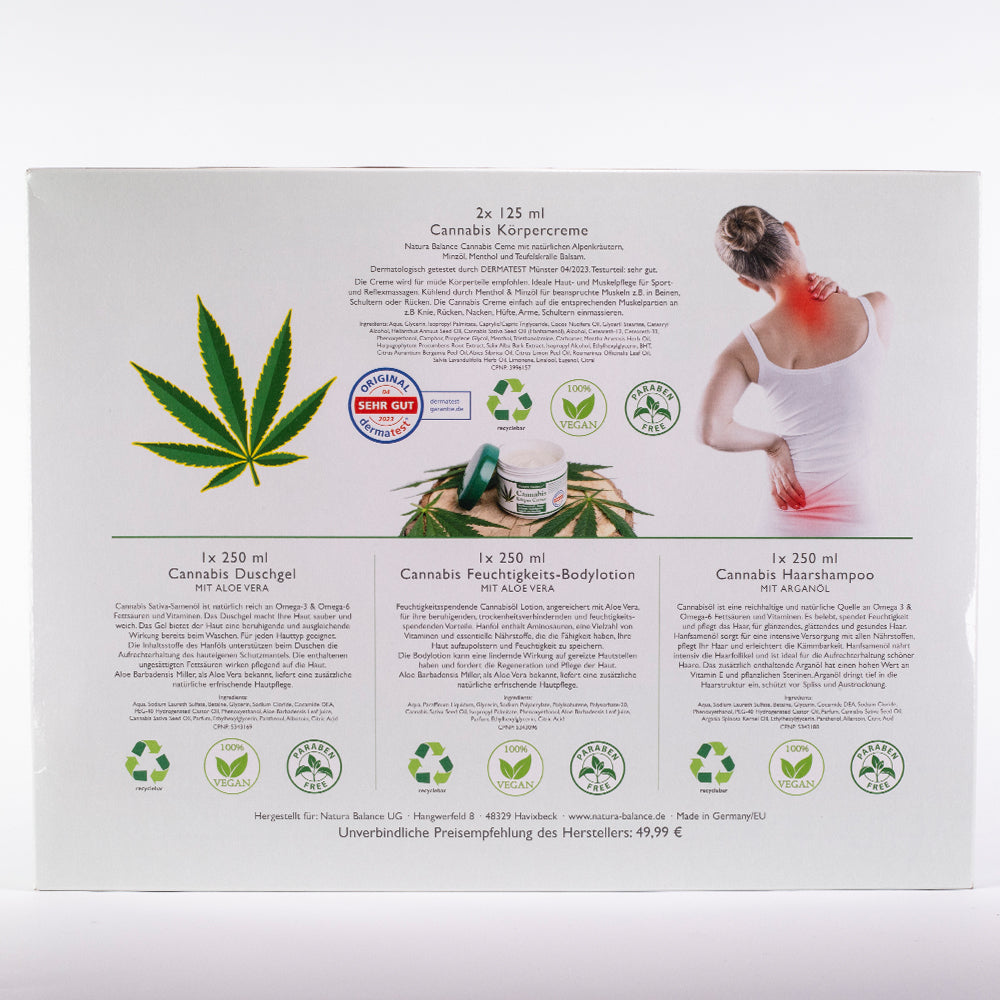 Cannabis Cosmetics 5-Piece Set