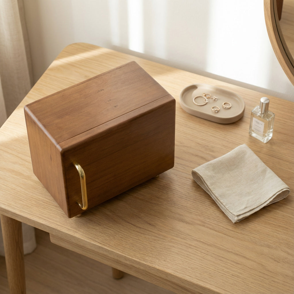 Emporia Jewelry Box 2026, Royal Pine, Size: 18.8*25.8*14.8cm, wooden color