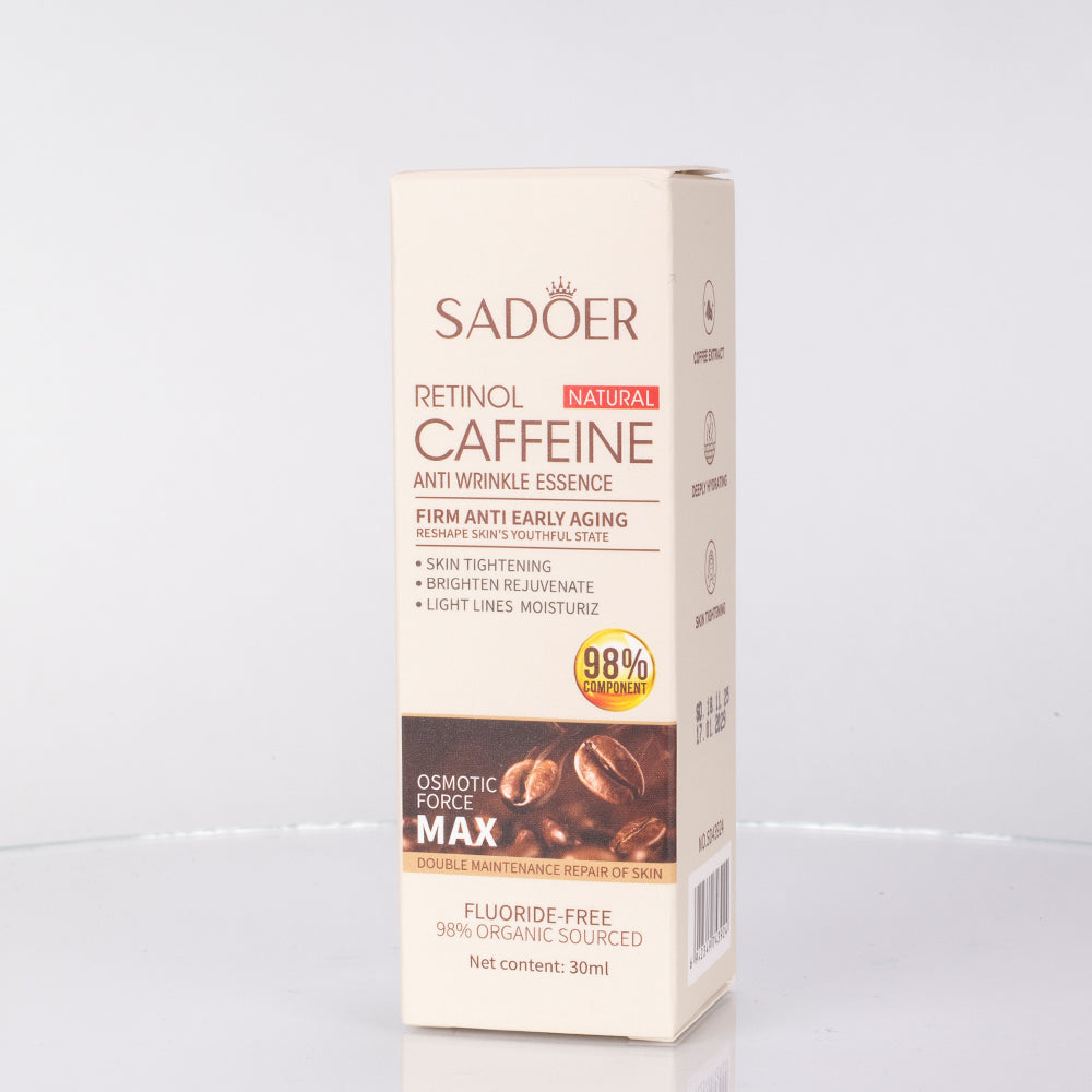 SADOER retinolos-koffeines ránctalanító arcszérum