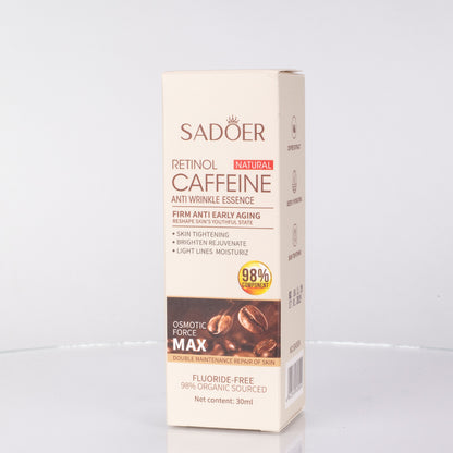 SADOER retinolos-koffeines ránctalanító arcszérum