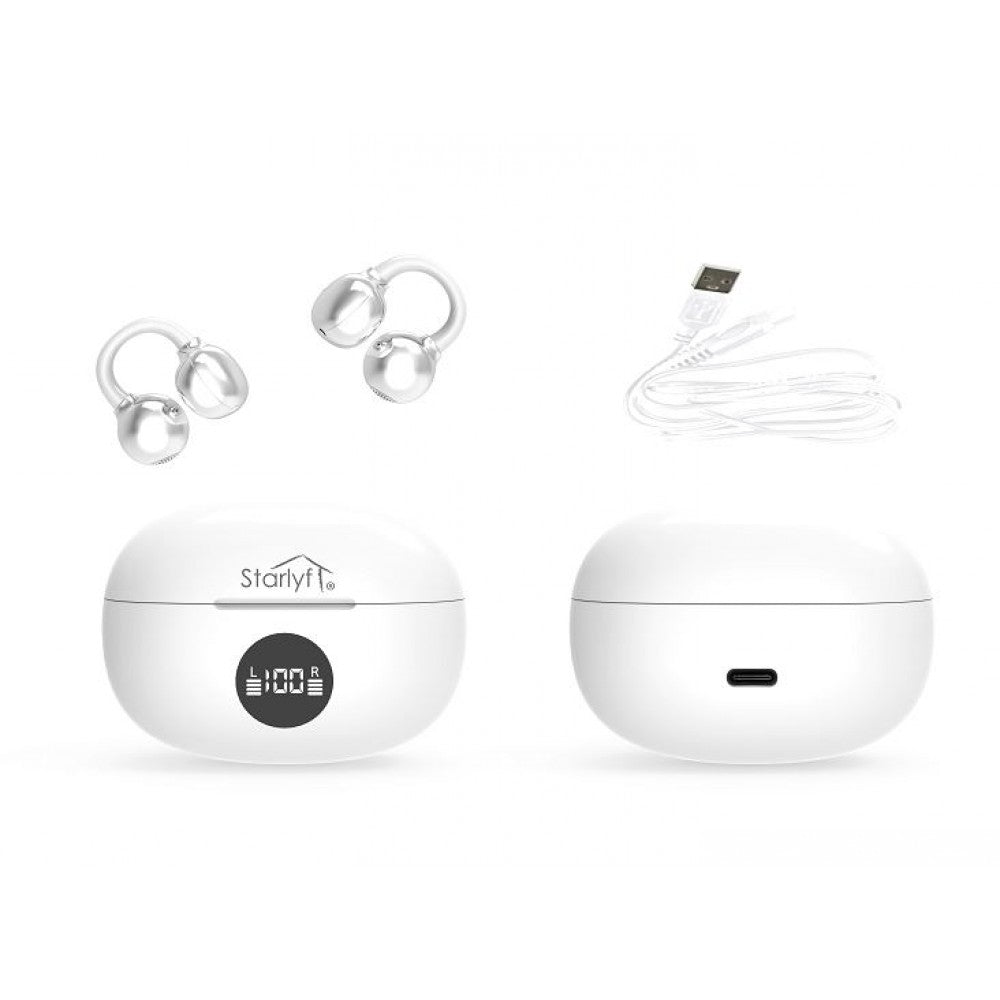Starlyf Clip-On Earbuds vezeték nélküli fülhallgató fordító és hangerősítő funkcióval