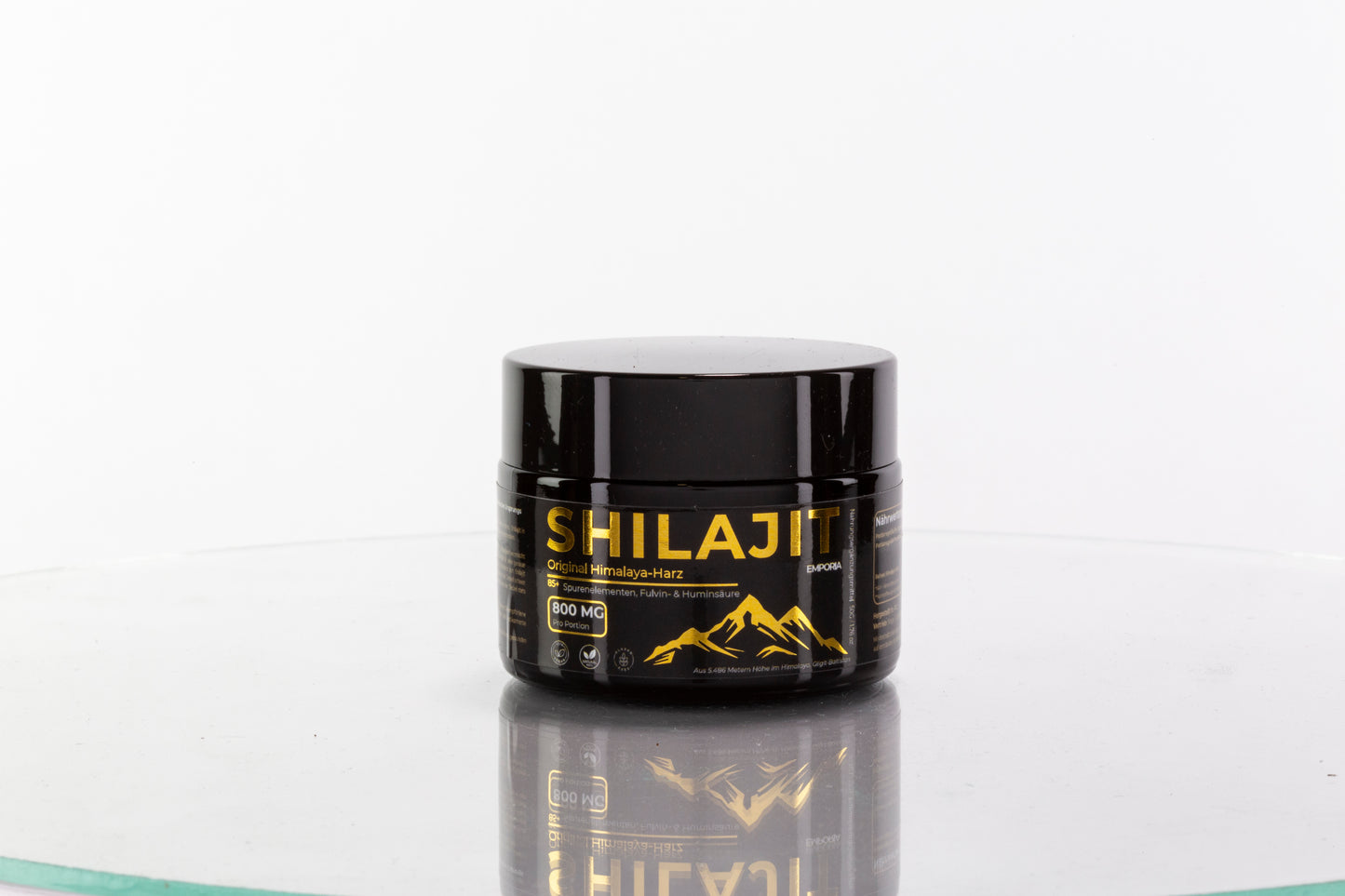 Himalájai Shilajit Gyanta 800 mg – Gilgit-Baltistanból (5486 m) – 88% Fulvosav – 85+ Nyomelem – Prémium Minőség, 50 g
