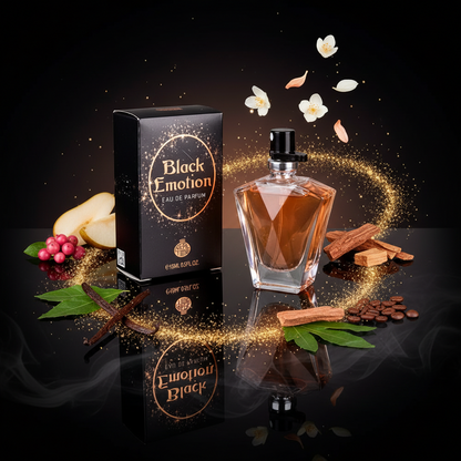 EDP 15 ml "Black Emotion" – keleties-vaníliás illat