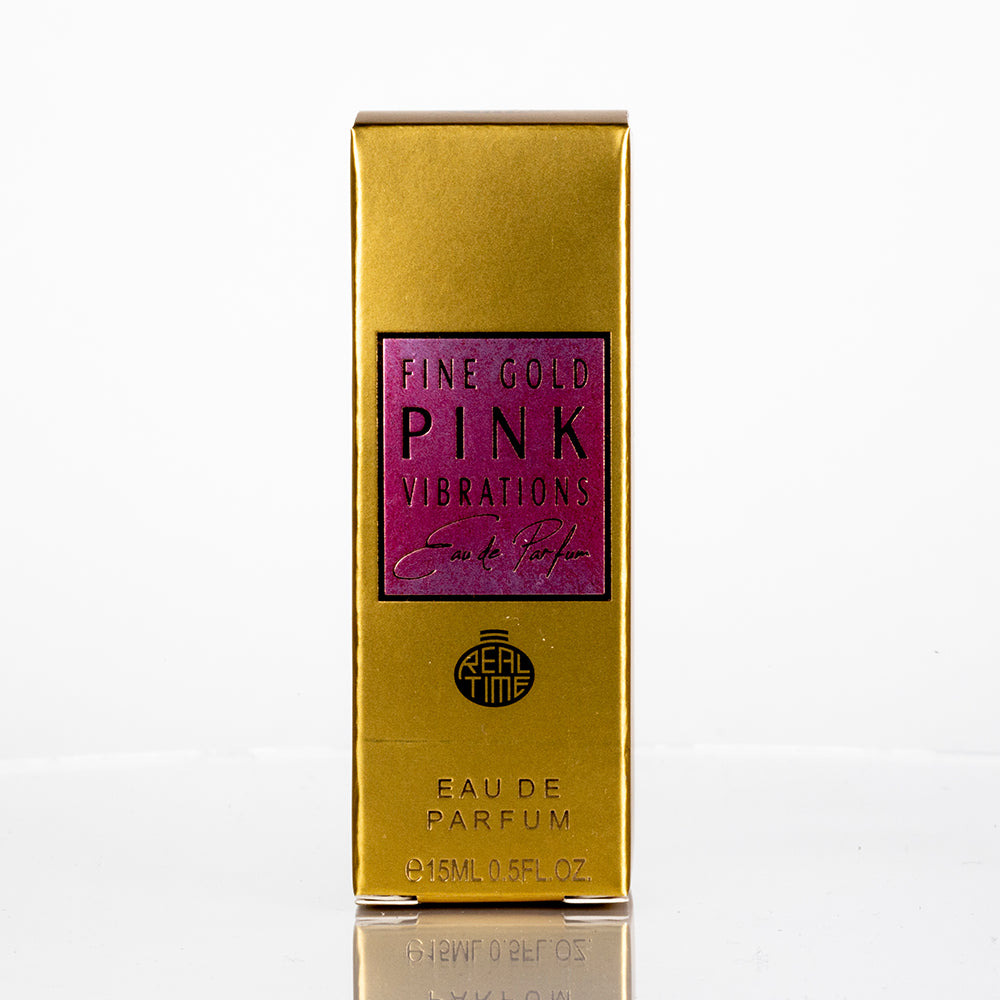 EDP 15 ml "Fine Gold Pink Vibrations" – gyümölcsös-citrusos illat