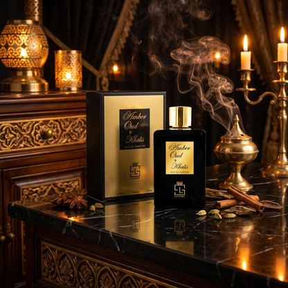 Amber Oud by Khalis Luxury Collection EDP 100 ml – fűszeres-fás uniszex illat