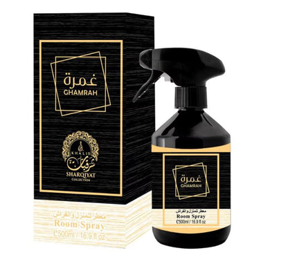 Ghamrah lakásillatosító spray 500 ml – fűszeres-ámbrás illat