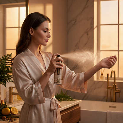 Illusion parfümös testspray 200 ml – citrusos-fűszeres uniszex illat
