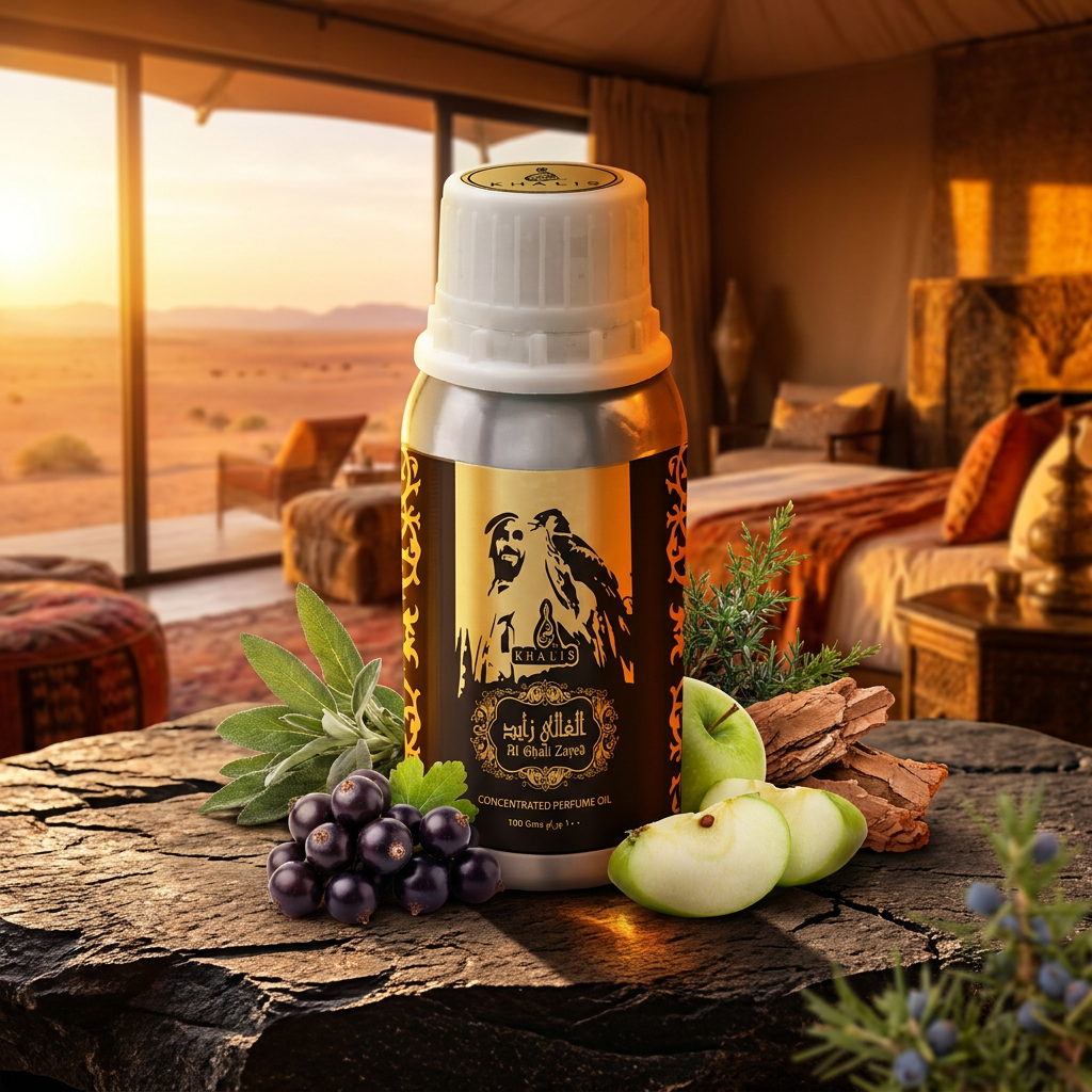 Al Ghali Zayed koncentrált parfümolaj 100 ml – gyümölcsös-fás uniszex illat