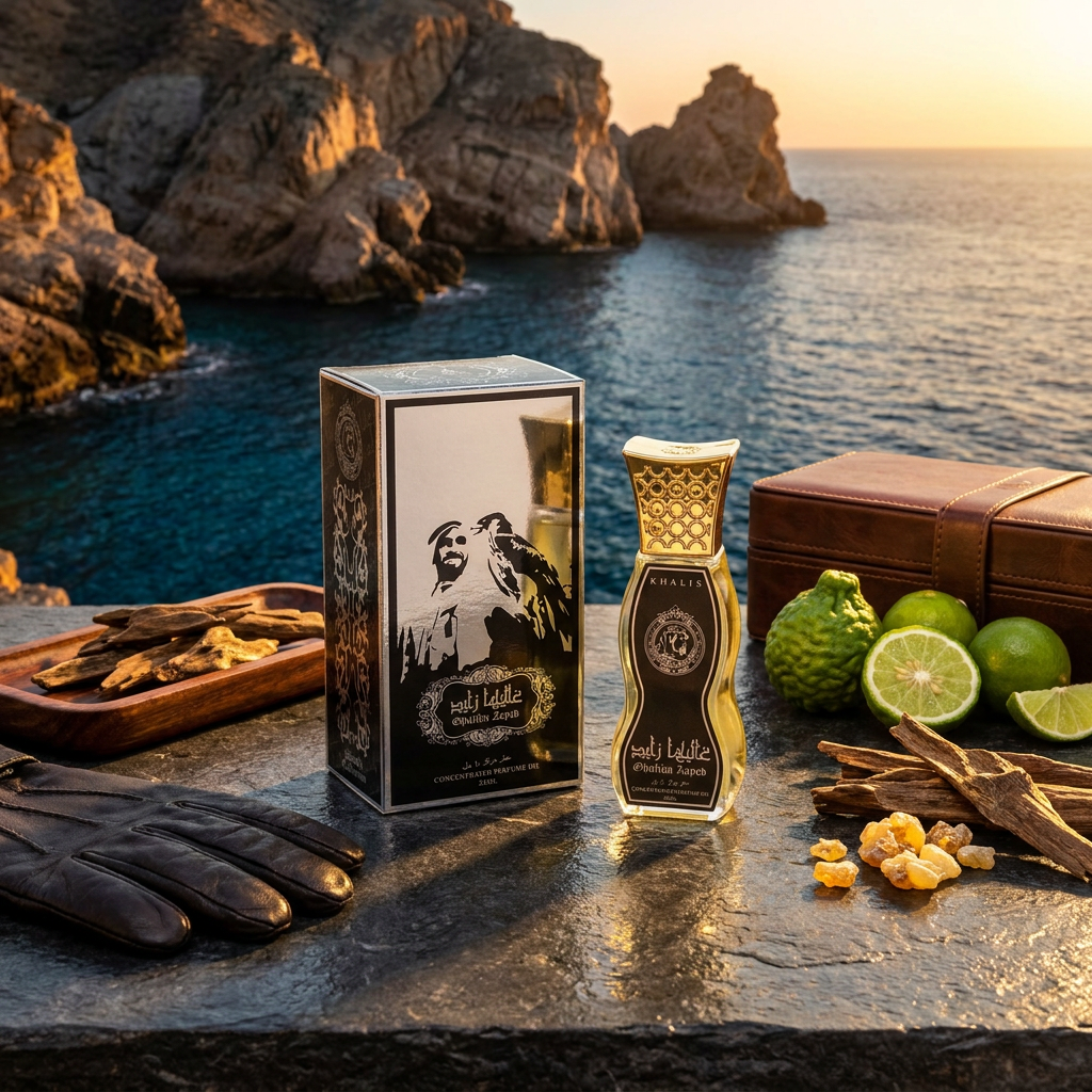 Al Ghali Zayed Al Riyad koncentrált parfümolaj 20 ml – citrusos-fás férfi illat