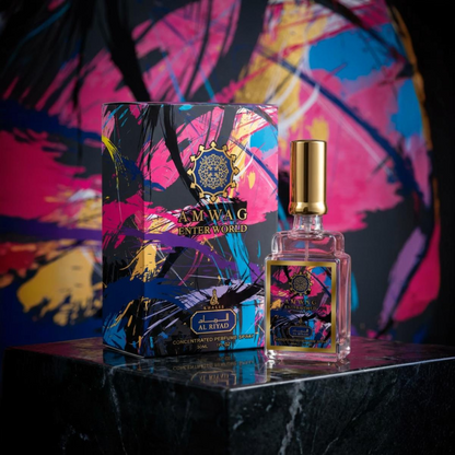 30 ml Eau de Perfume Amwag Enter World Spicy Jasmine Fragrance for Women (Middle: Jasmine / Base: Moss / Saffron / Gourmand)