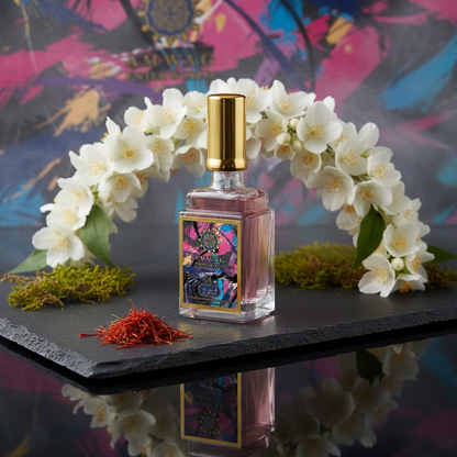 30 ml Eau de Perfume Amwag Enter World Spicy Jasmine Fragrance for Women (Middle: Jasmine / Base: Moss / Saffron / Gourmand)