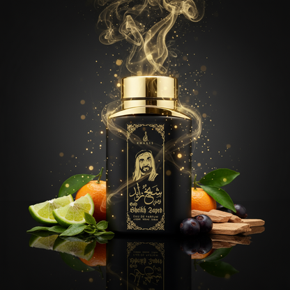 100 ml Eau de Perfume SHEIKH ZAYED GOLD Fűszeres Fás Illat Férfiaknak