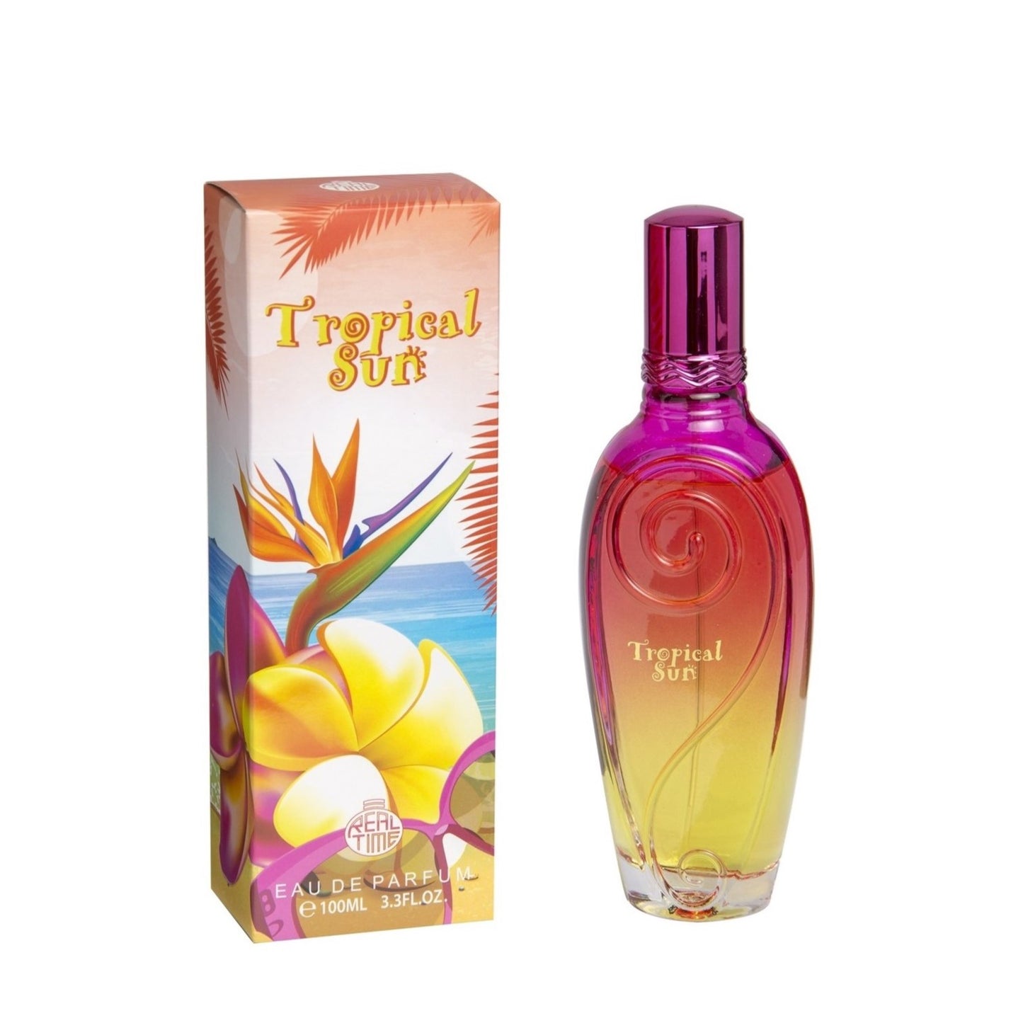 100 ml Eau de Perfume "TROPICAL SUN"  Gyümölcsös Pézsma Illat Nőknek