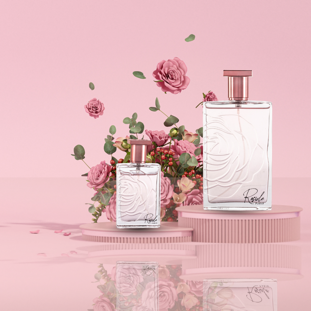 100 ml + 30 ml Eau de Perfume "ROSIALE" Friss - Virágos Illat Nőknek