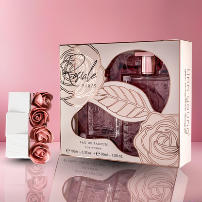 100 ml + 30 ml Eau de Perfume "ROSIALE" Friss - Virágos Illat Nőknek
