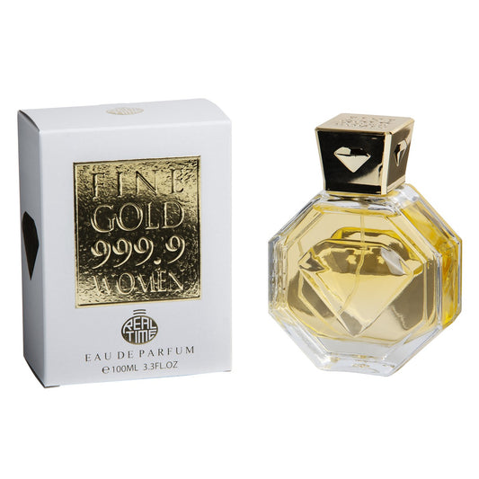 100 ml Eau de Parfum  "Fine Gold For Women" Virágos - Gyümölcsös Illat Nőknek
