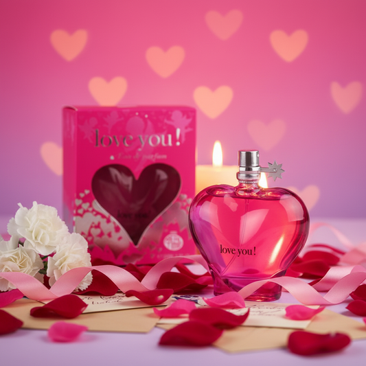 100 ml Eau de Parfum  "Love You Pink" Gyümölcsös - Citrusos Illat Nőknek