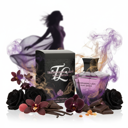 100 ml Eau de Parfum "Trespassing Lady Night Edition"  Virágos - Fűszeres Illat Nőknek