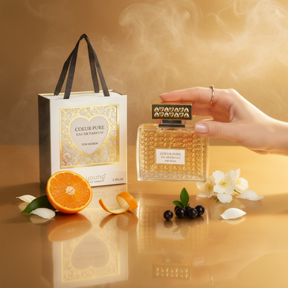 100 ml Eau de Perfume COEUR PURE Virágos Illat Nőknek