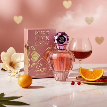 Linn Young EDP 100ml "Pure Luck Lady Love" - Citrusos illat