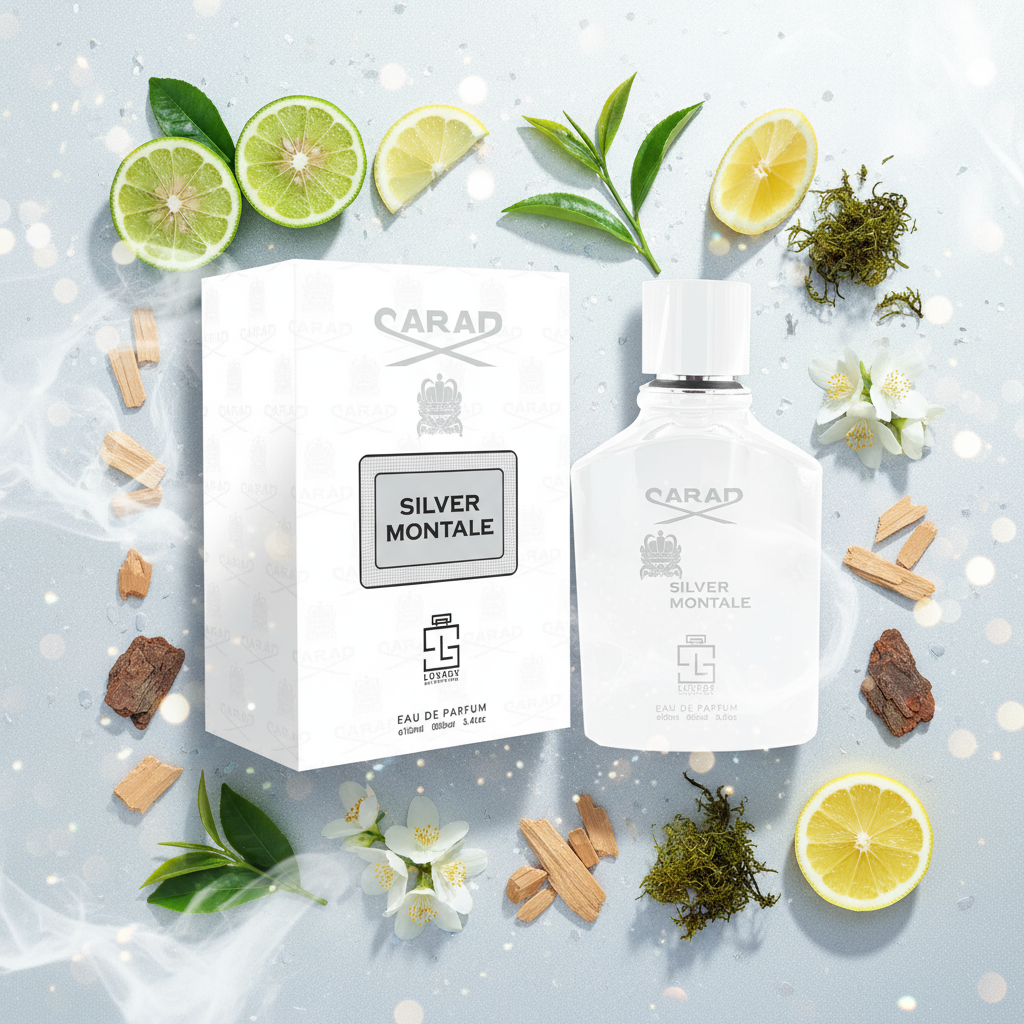 EDP 100ml "Silver Montale" – virágos-fás illat unisex