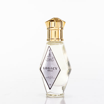 LEGACY SILVER 20 ML perfume oil (Top: Lemon; Middle: Cedarwood; Base: Musky)