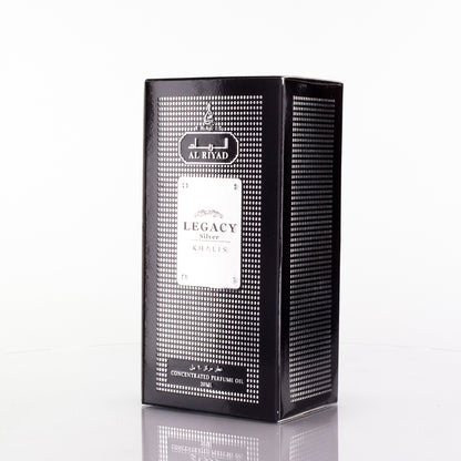LEGACY SILVER 20 ML perfume oil (Top: Lemon; Middle: Cedarwood; Base: Musky)