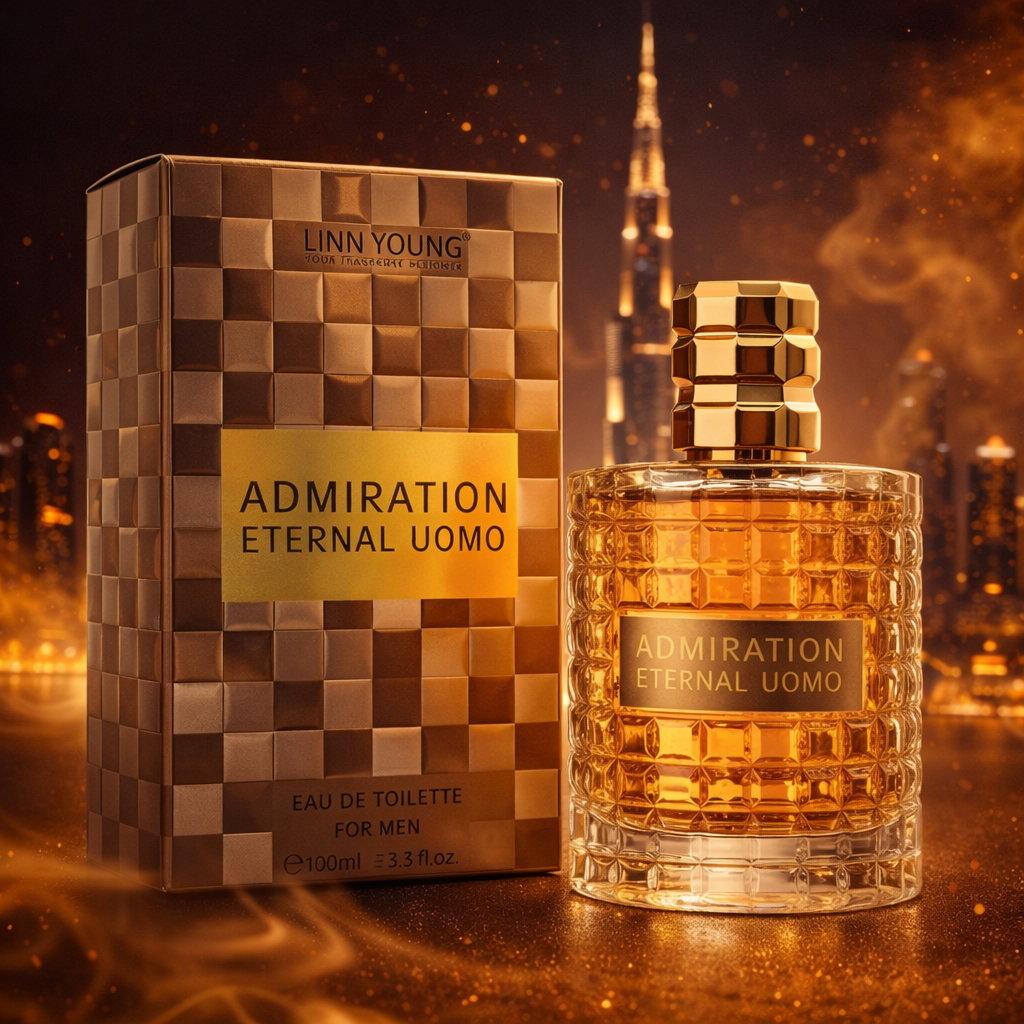 EDT 100 ml "Linn Young - Admiration Eternal Uomo" – fás-fűszeres illat