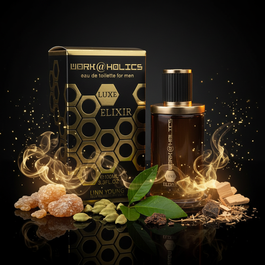 EDT 100 ml "Linn Young - Workaholics Luxe Elixir" – keleties-fűszeres illat