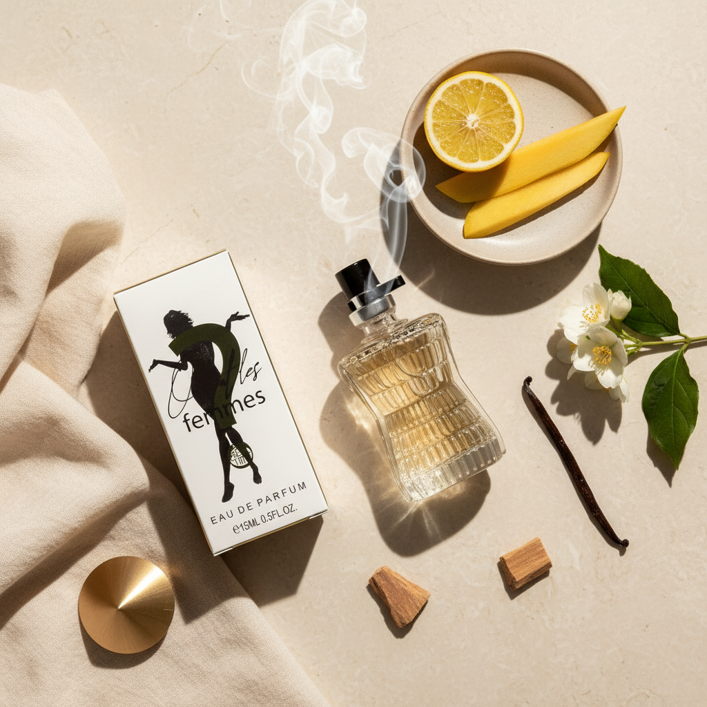 15 ml EDP "OÙ SONT LES FEMMES" - virágos - fás - pézsmás illat