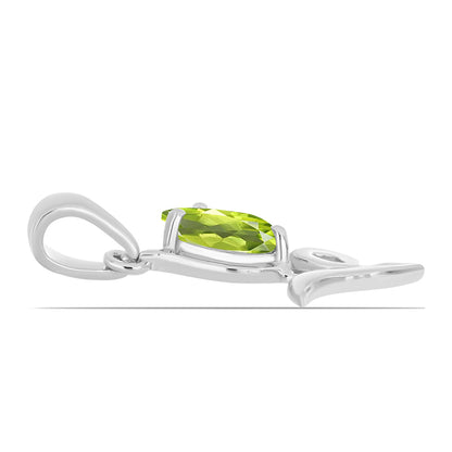 Ezüst Medál Changbai Peridottal