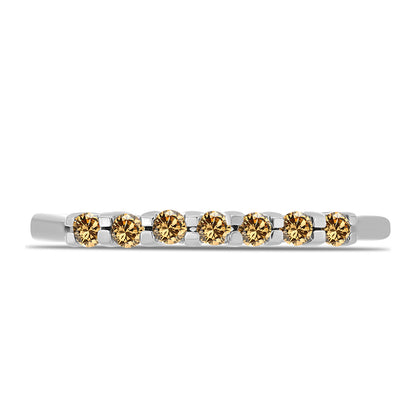 Ezüst Gyűrű Pezsgő Moissanite-tal