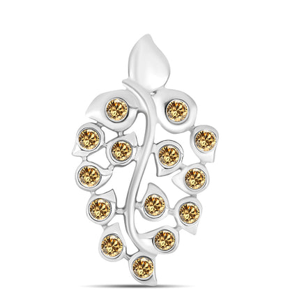 Ezüst Medál Pezsgő Moissanite-tal